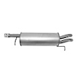 7028 Driver or Passenger Side Muffler, Natural