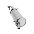 7032 Muffler, Natural, Hatchback, Welded Assembly