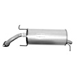 7032 Muffler, Natural, Hatchback, Welded Assembly