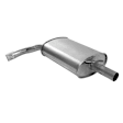 7208 Muffler, Natural, Naturally Aspirated, Welded Assembly