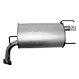 7288 Passenger Side Muffler, Natural, 3.5L, 6Cyl