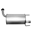 7289 Driver Side Muffler, Natural, 3.5L, 6Cyl