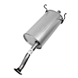 7302 Muffler, Natural, Welded Assembly