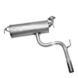 7303 Muffler, Natural, Welded Assembly