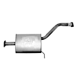 7307 Driver or Passenger Side Muffler, Natural, 3.5L, 6Cyl