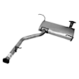 7308 Driver or Passenger Side Muffler, Natural, 3.5L, 6Cyl