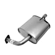 7318 Driver Side Muffler, Natural, 2.5L, 4Cyl
