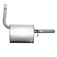 7329 Driver Side Muffler, Natural, 3.0L, 6Cyl