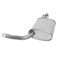 7329 Driver Side Muffler, Natural, 3.0L, 6Cyl