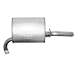 7330 Passenger Side Muffler, Natural, 3.0L, 6Cyl