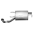 7341 Muffler, Natural, 2.0L, 4Cyl