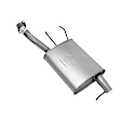 7341 Muffler, Natural, 2.0L, 4Cyl