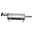 7347 Muffler, Natural, Sedan, Welded Assembly
