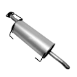 7347 Muffler, Natural, Sedan, Welded Assembly