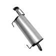 7348 Muffler, Natural, Hatchback, Welded Assembly