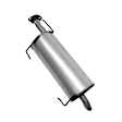 7348 Muffler, Natural, Hatchback, Welded Assembly