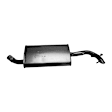7353 Muffler, Natural, Welded Assembly, Dual Exhaust, Tapered Tip Applications
