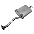 7387 Muffler, Natural, DOHC, Welded Assembly