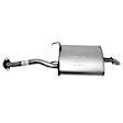 7387 Muffler, Natural, DOHC, Welded Assembly