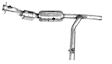 739116 Passenger Side Catalytic Converter, 4.6L, 8Cyl, CARB and Federal EPA Standards, 50-state Legal, RWD, Direct Fit