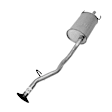 7391 Driver or Passenger Side Muffler, Natural, 2.2L, 4Cyl
