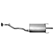 7391 Driver or Passenger Side Muffler, Natural, 2.2L, 4Cyl