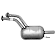 7405 Driver or Passenger Side Muffler, Natural