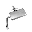 7440 Muffler, Natural, 2.0L, 4Cyl