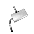 7443 Muffler, Natural, 2.0L, 4Cyl