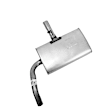 7443 Muffler, Natural, 2.0L, 4Cyl