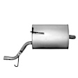 7444 Muffler, Natural, 2.4L, 4Cyl