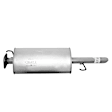 7449 Driver or Passenger Side Muffler, Natural, 3.0L, 6Cyl