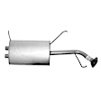 7450 Muffler, Natural, Welded Assembly