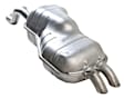 7458 Muffler, Natural, Turbocharged, Welded Assembly