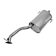 7485 Muffler, Natural, Wagon, All Wheel Drive, Welded Assembly