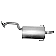 7485 Muffler, Natural, Wagon, All Wheel Drive, Welded Assembly