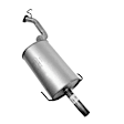 7485 Muffler, Natural, Wagon, All Wheel Drive, Welded Assembly
