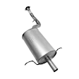 7491 Muffler, Natural, 2.5L, 4Cyl