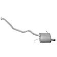 7508 Driver Side Muffler, Natural, 3.0L, 6Cyl