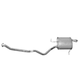 7509 Passenger Side Muffler, Natural, 3.0L, 6Cyl