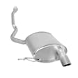 7509 Passenger Side Muffler, Natural, 3.0L, 6Cyl