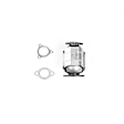 751094 Catalytic Converter, CARB and Federal EPA Standards, 50-state Legal, Direct Fit