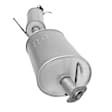 7510 Muffler, Natural, Welded Assembly