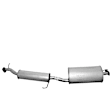 7510 Muffler, Natural, Welded Assembly