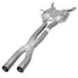 7521 Driver or Passenger Side Muffler, Natural, 2.8L, 6Cyl