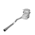 7522 Driver Side Muffler, Natural, 2.8L, 6Cyl