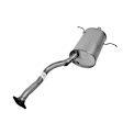 7530 Muffler, Natural, Welded Assembly