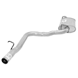 7532 Driver Side Muffler, Natural, 5.7L, 8Cyl