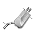 7533 Muffler, Natural, Turbocharged, Welded Assembly