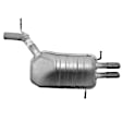 7533 Muffler, Natural, Turbocharged, Welded Assembly